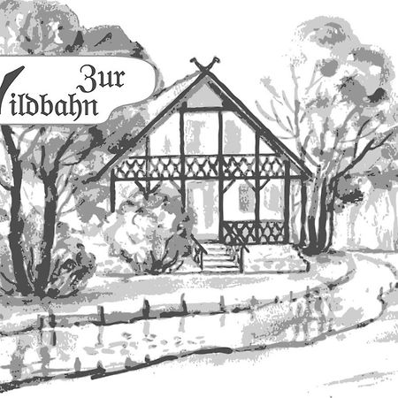 Landgasthof Zur Wildbahn 부르크 외부 사진