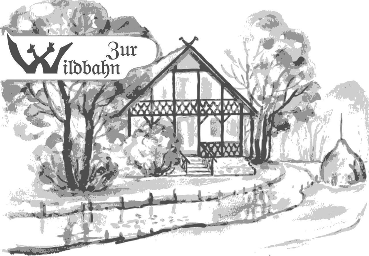 Landgasthof Zur Wildbahn 부르크 외부 사진