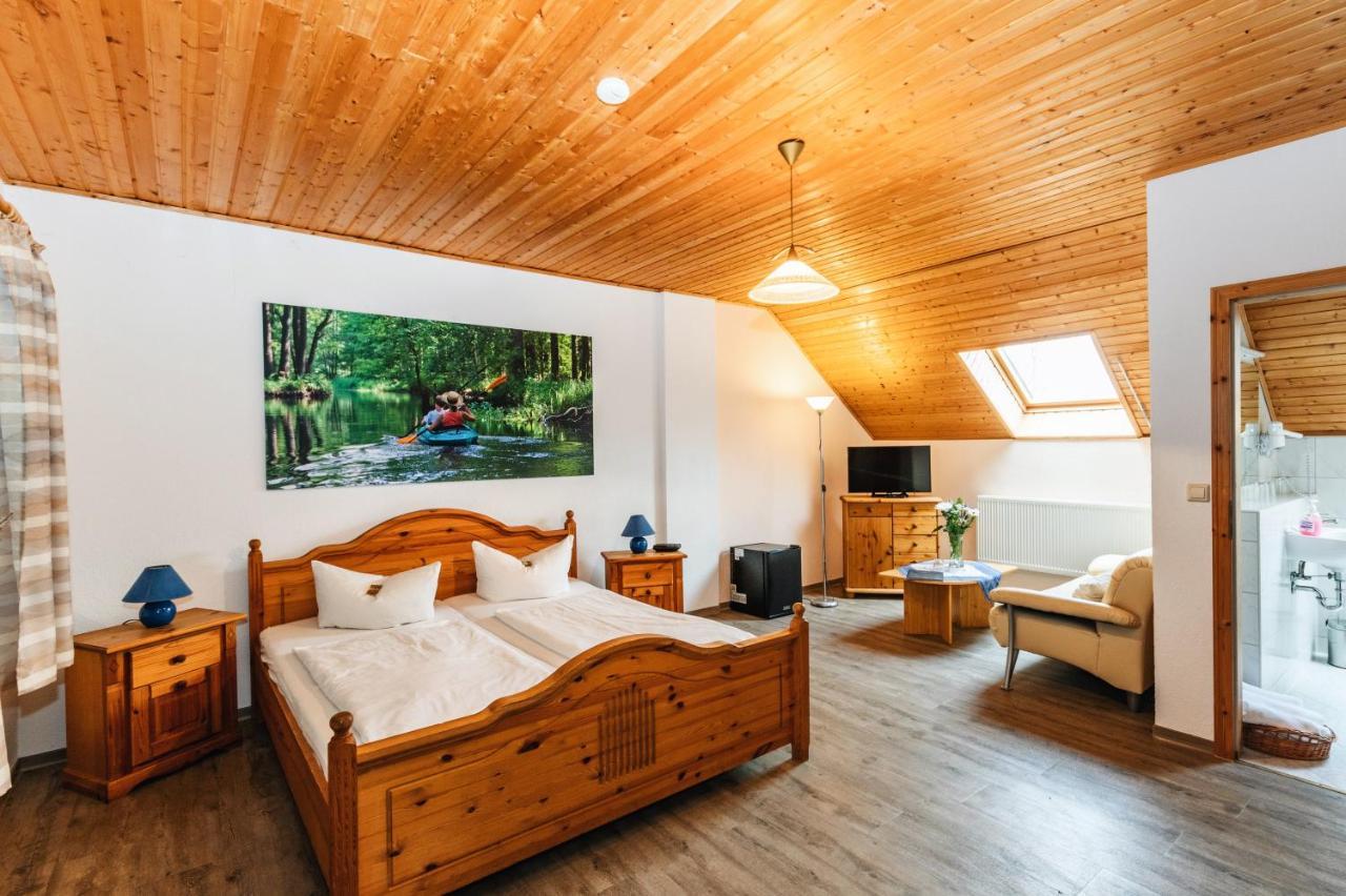 Landgasthof Zur Wildbahn 부르크 외부 사진