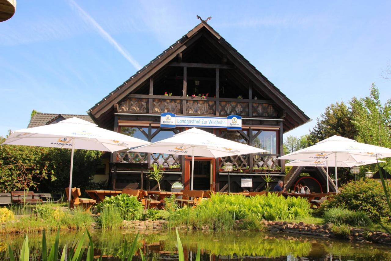 Landgasthof Zur Wildbahn 부르크 외부 사진